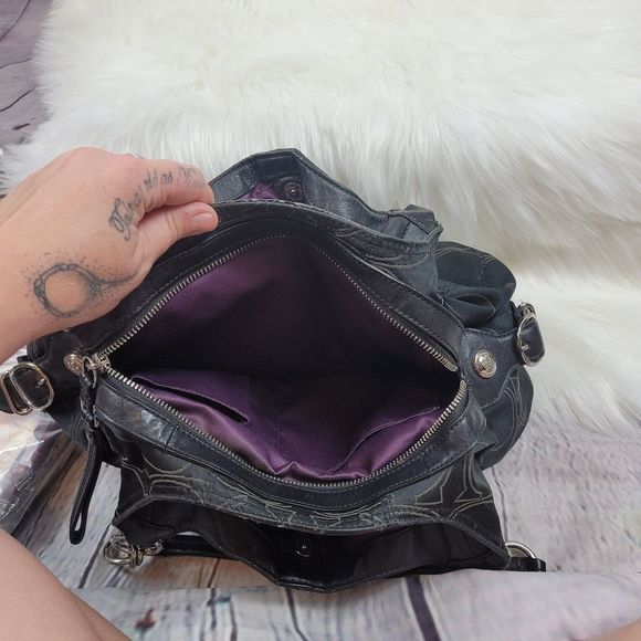 Coach Signature with Pleated Front, Shoulder bag Vintage - Picture 7 of 12